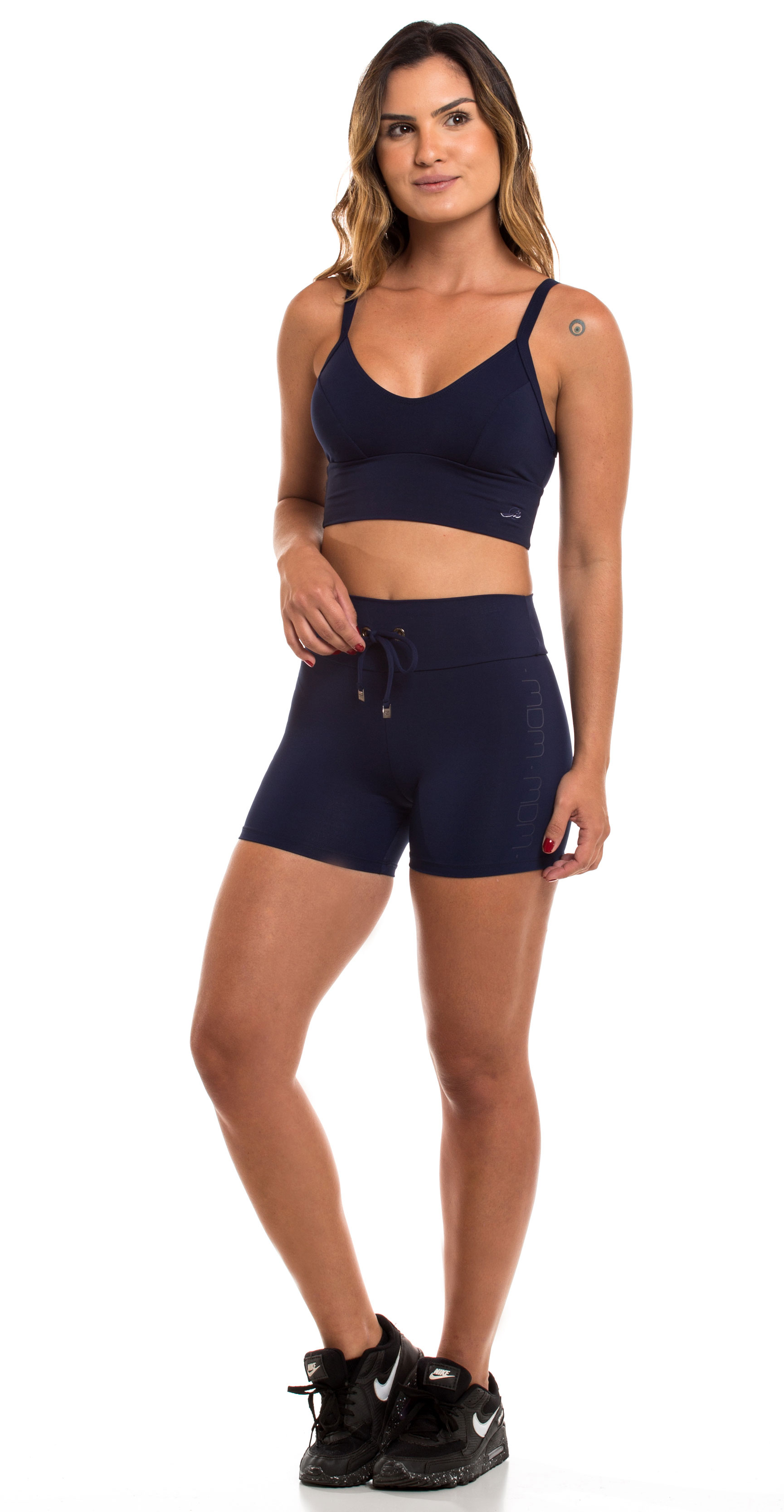 Short MDM Fit Power Meia Coxa Aqui Na Magia Do Mar